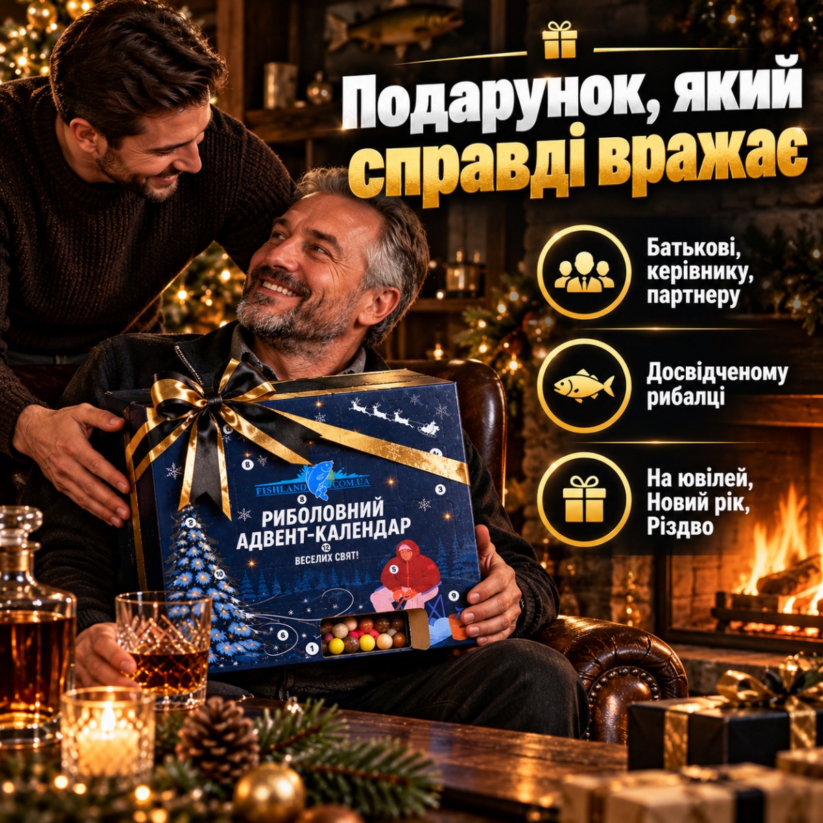 Адвент-календарь Fishland для рыбака