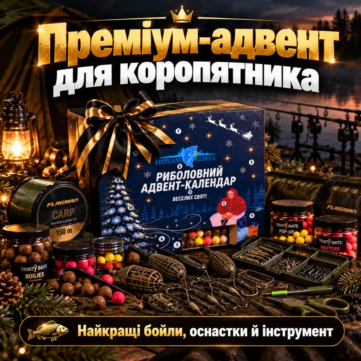 Адвент-календарь Fishland для рыбака