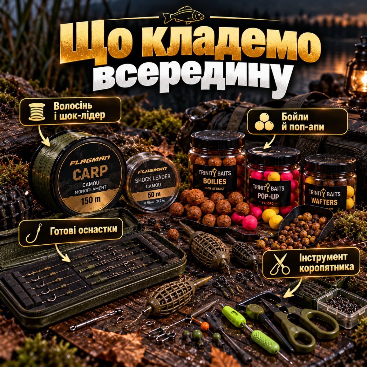 Адвент-календарь Fishland для рыбака